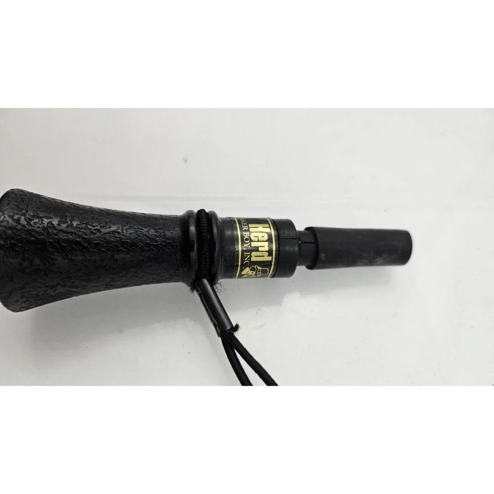 Quaker Boy Vintage Master Herd Elk Call - Black - With Lanyard